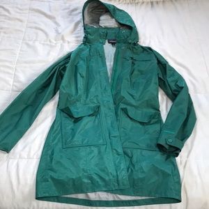 Patagonia raincoat